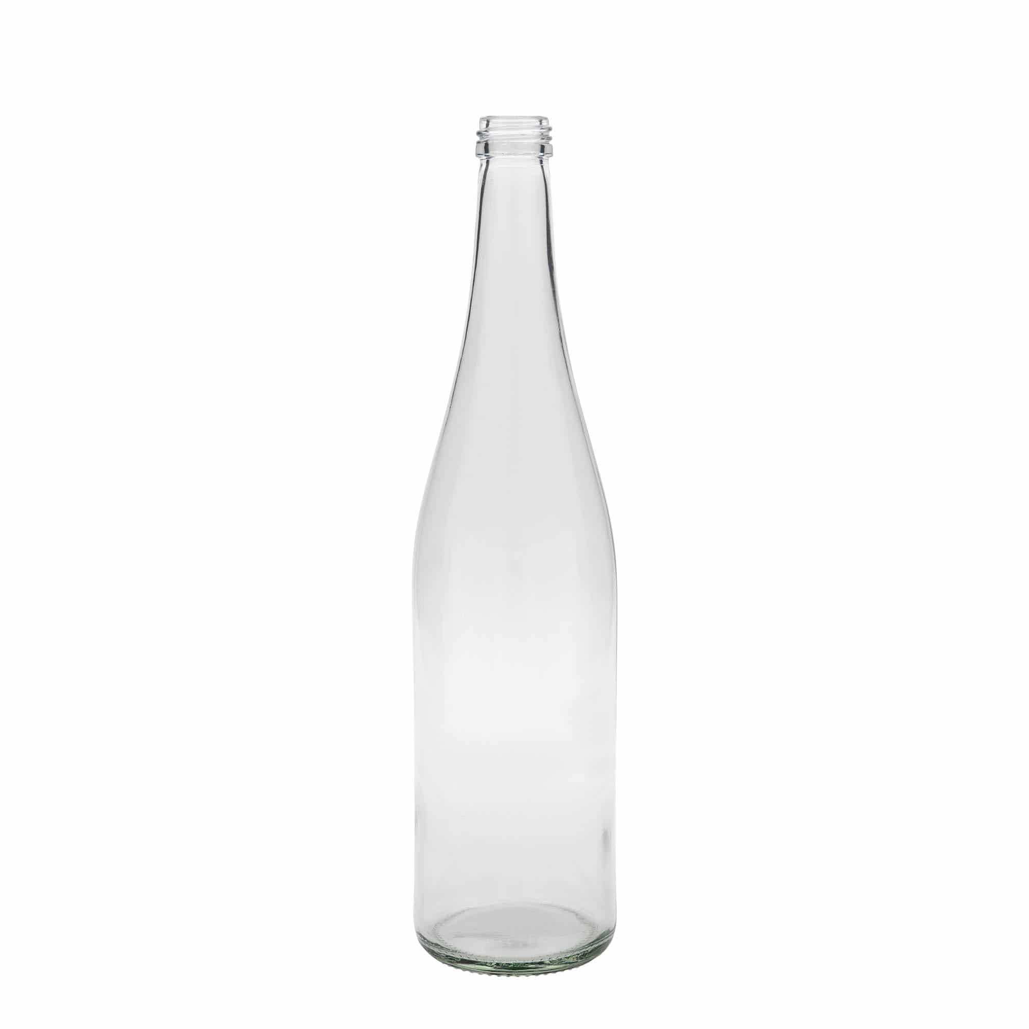 Glazen fles 'Weinschlegel', 750 ml, monding: PP 28