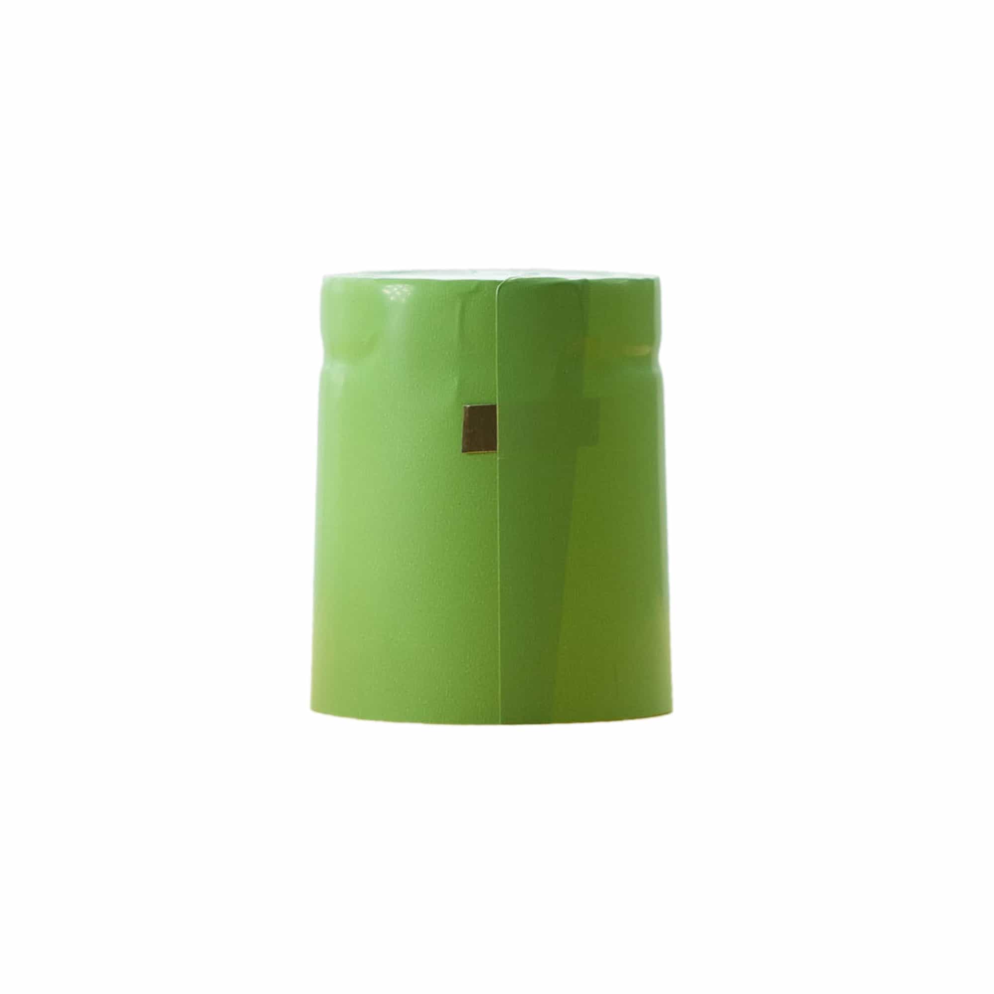 Krimpcapsule 32x41, pvc-kunststof, lichtgroen