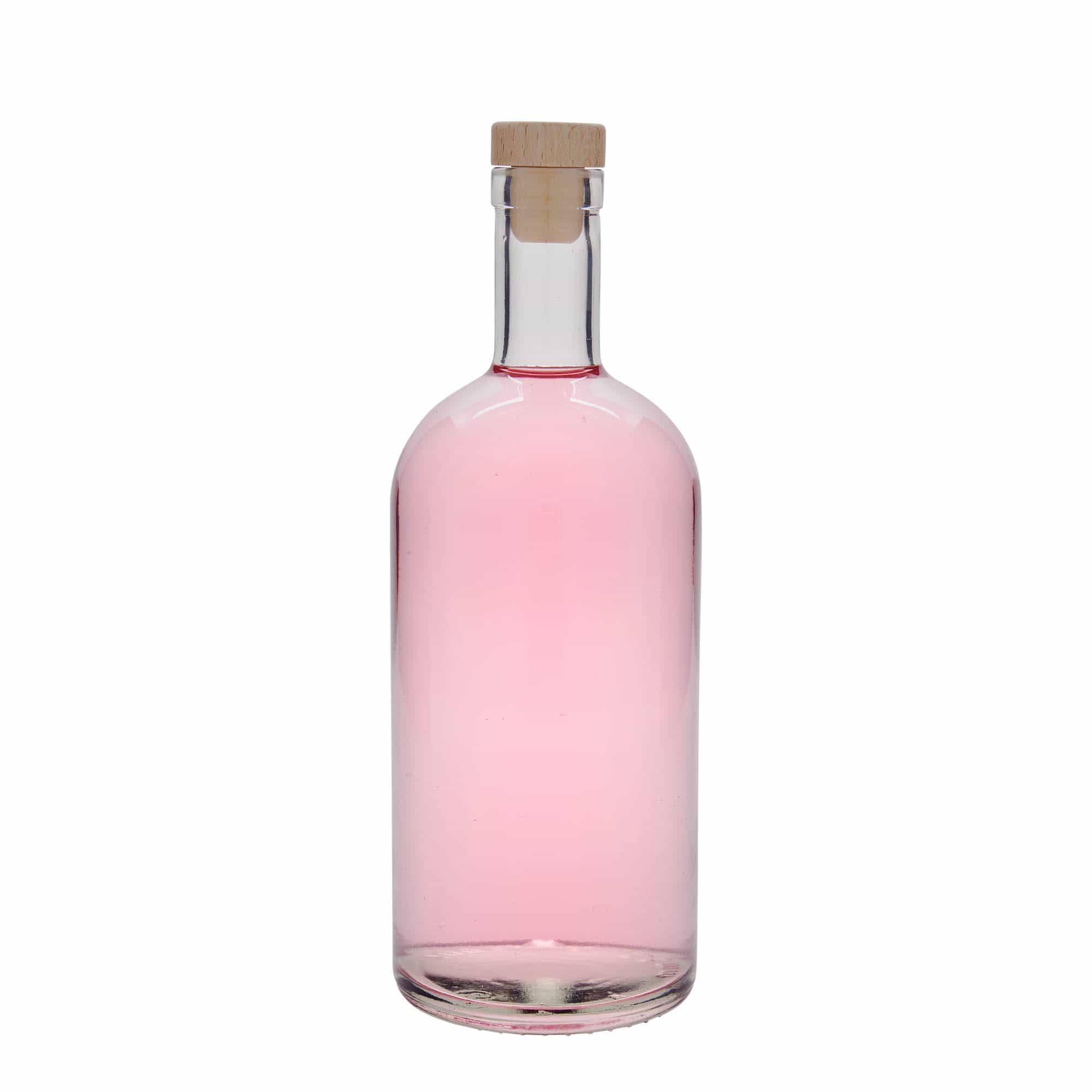 Glazen fles 'Gerardino', 1000 ml, monding: kurk