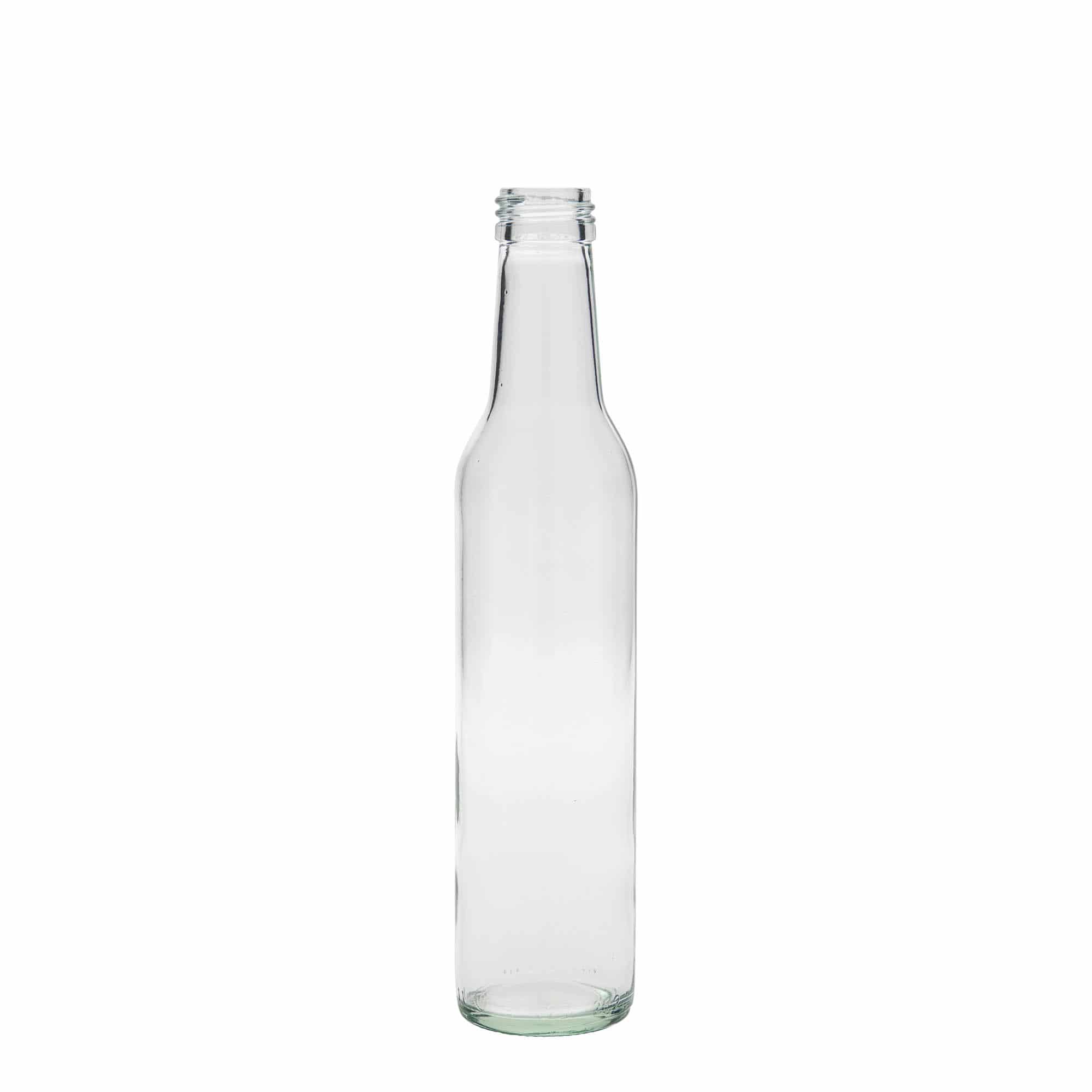 Glazen fles 'Cilindrica', 250 ml, monding: PP 28