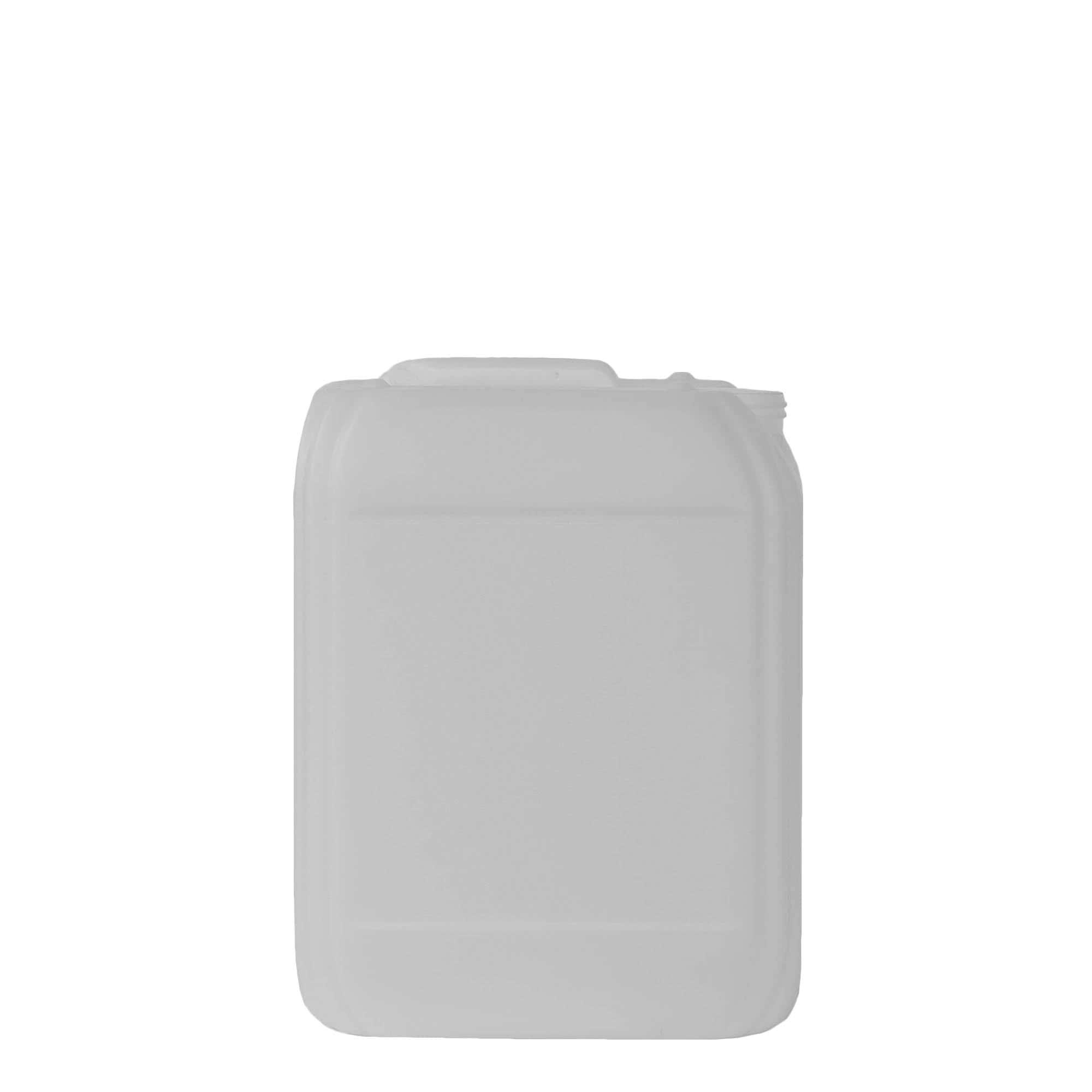 Jerrycan, 10 l, rechthoekig, HDPE-kunststof, naturel, monding: ND 55