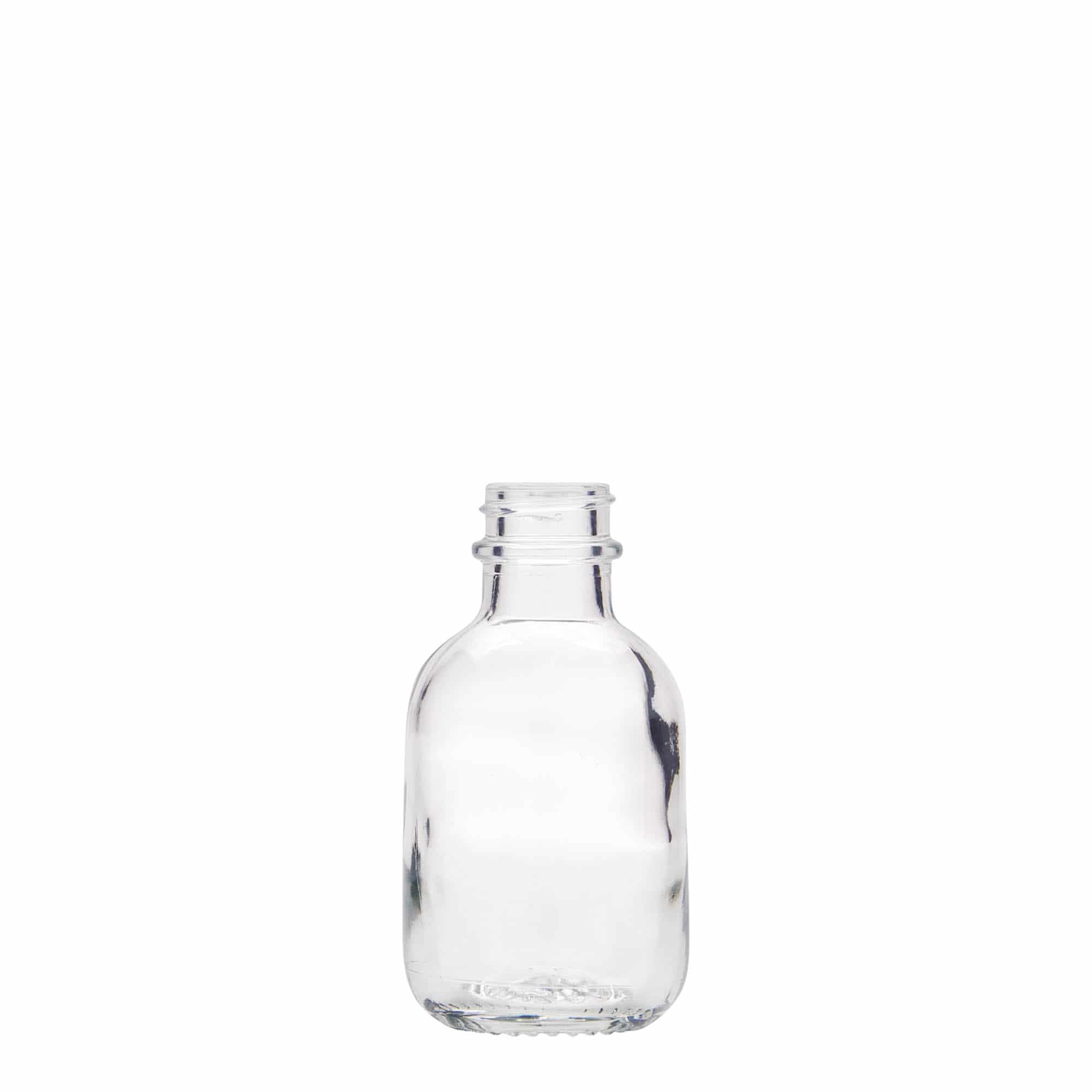 Glazen fles 'Lotto', 50 ml, monding: GPI 22