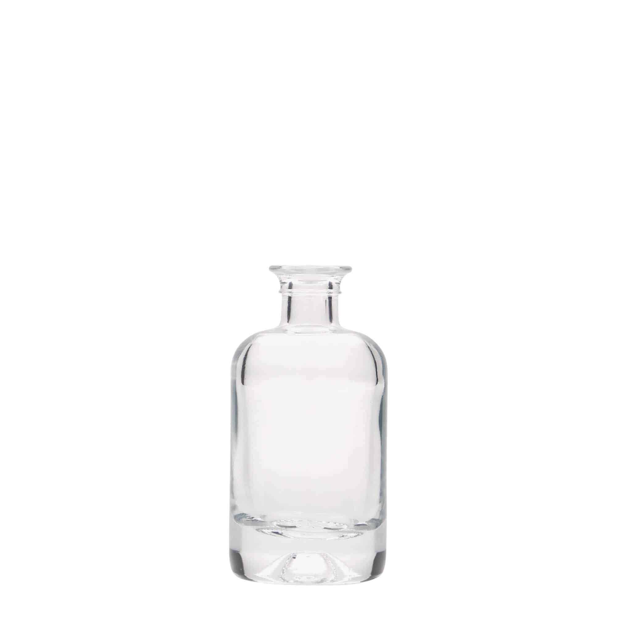 Glazen fles Apotheker, 40 ml, monding: kurk