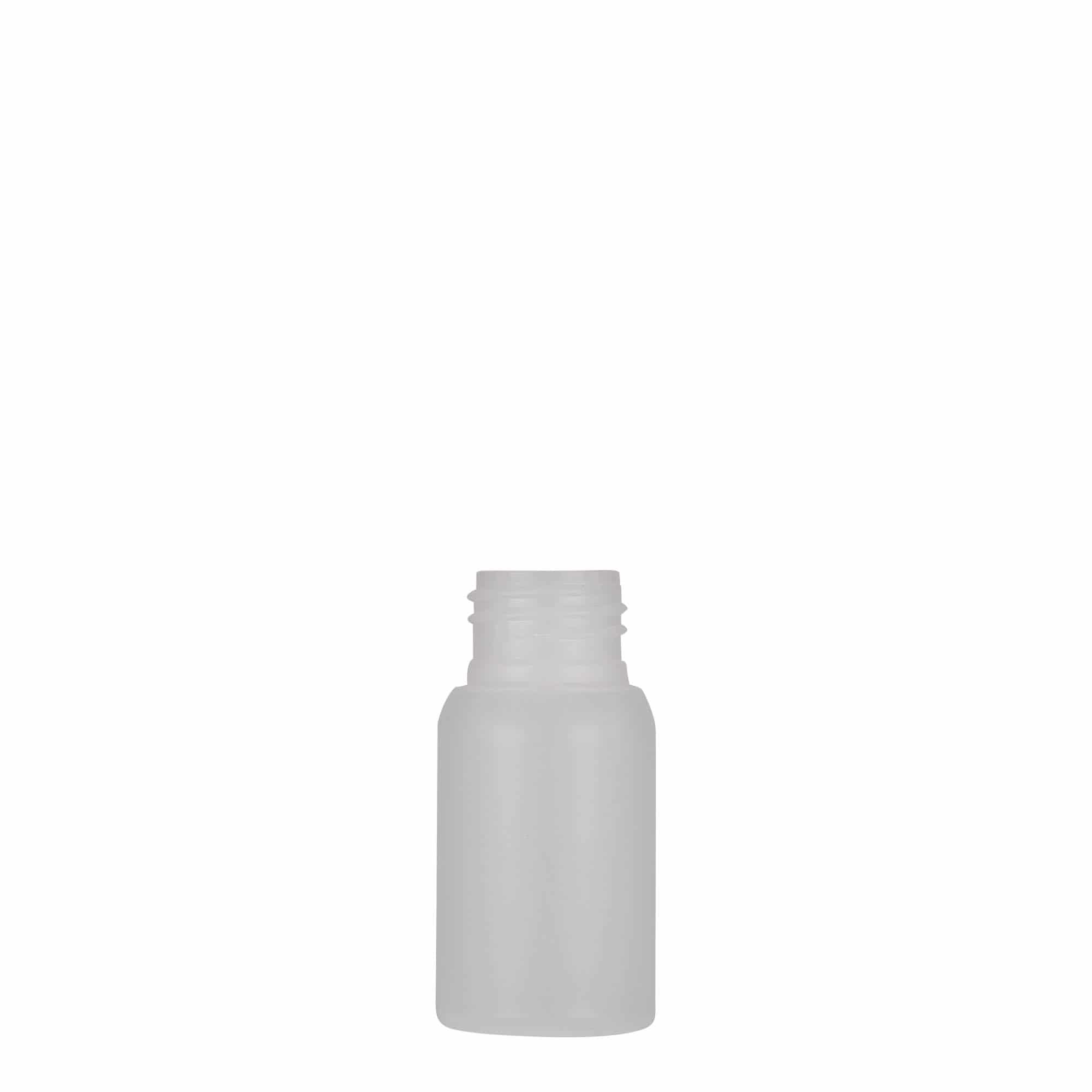 Plastic fles 'Tuffy', 30 ml, HDPE, naturel, monding: GPI 24/410