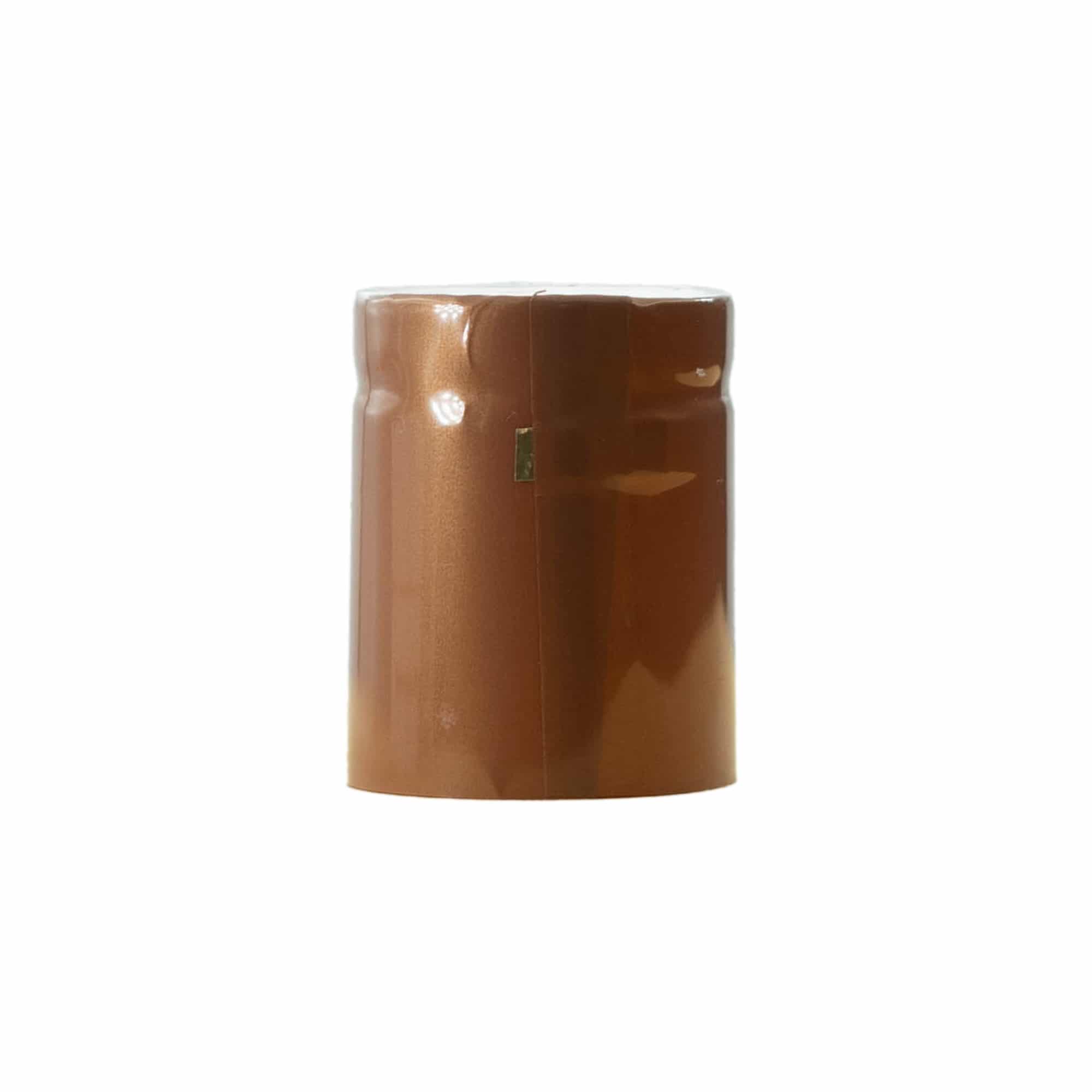 Krimpcapsule 32x41, pvc-kunststof, brons
