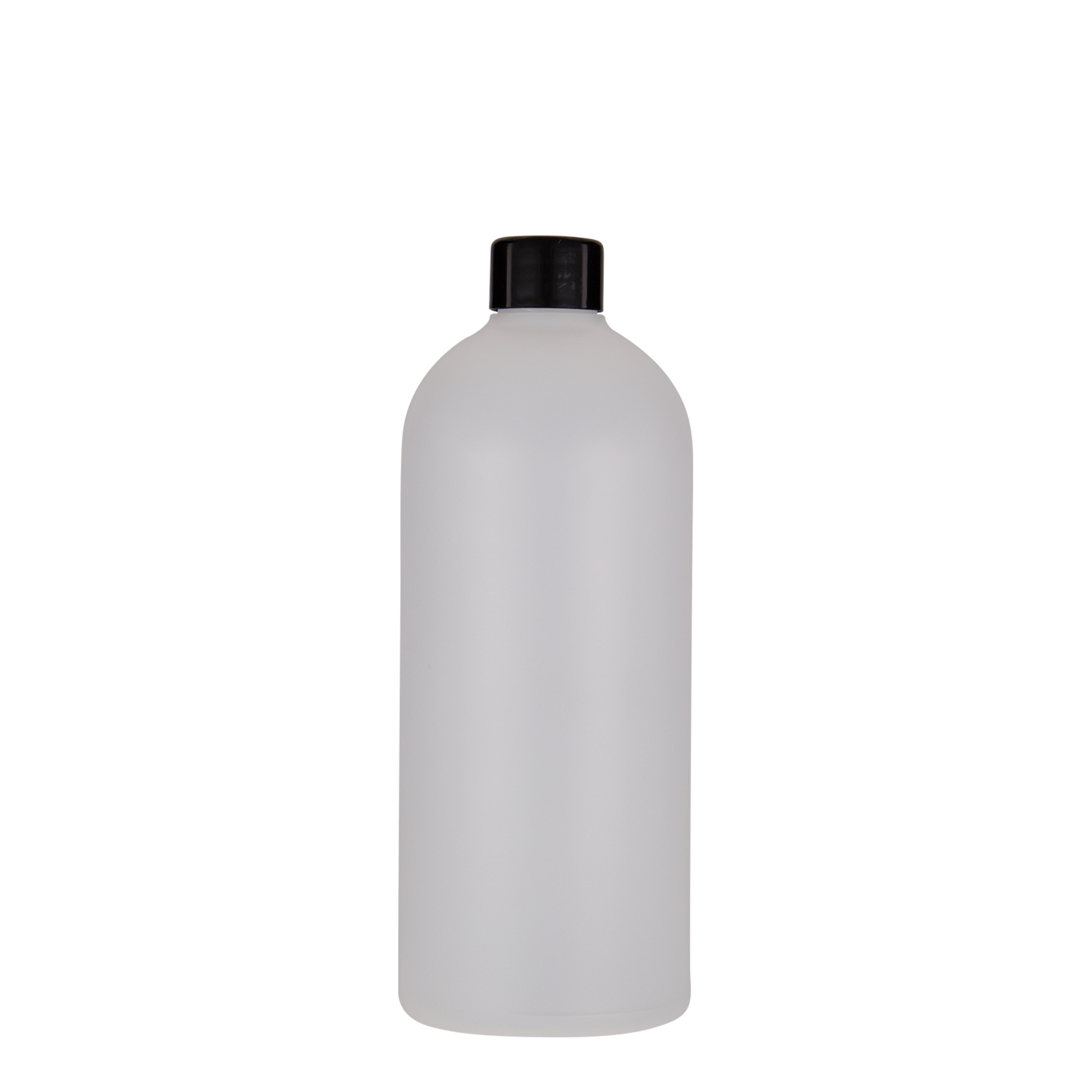 Plastic fles 'Tuffy', 500 ml, HDPE, naturel, monding: GPI 24/410