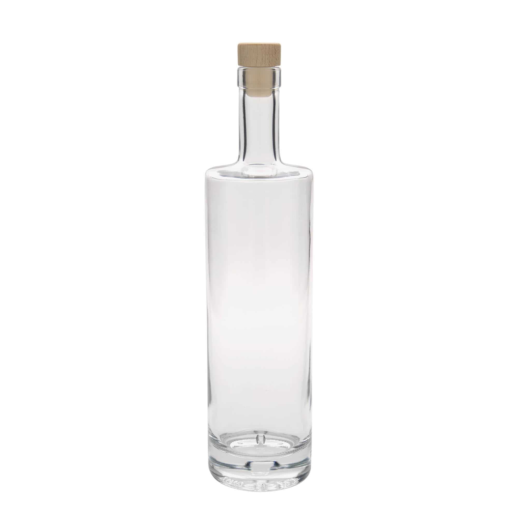 Glazen fles 'Titano', 700 ml, monding: kurk