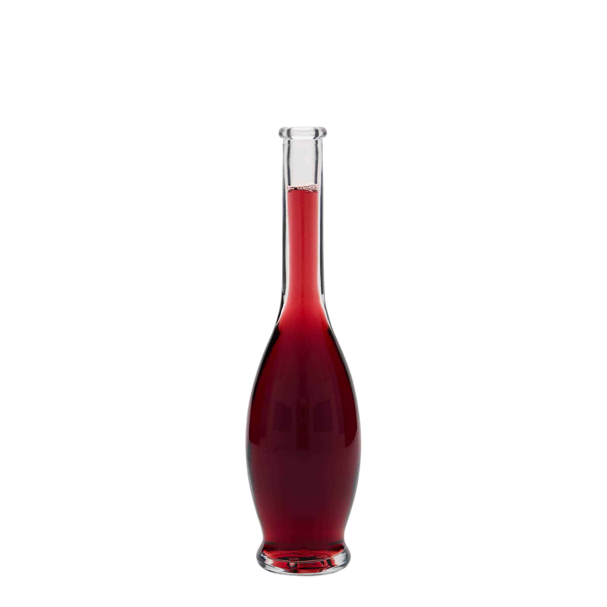 Glazen fles 'Gina', 100 ml, monding: kurk