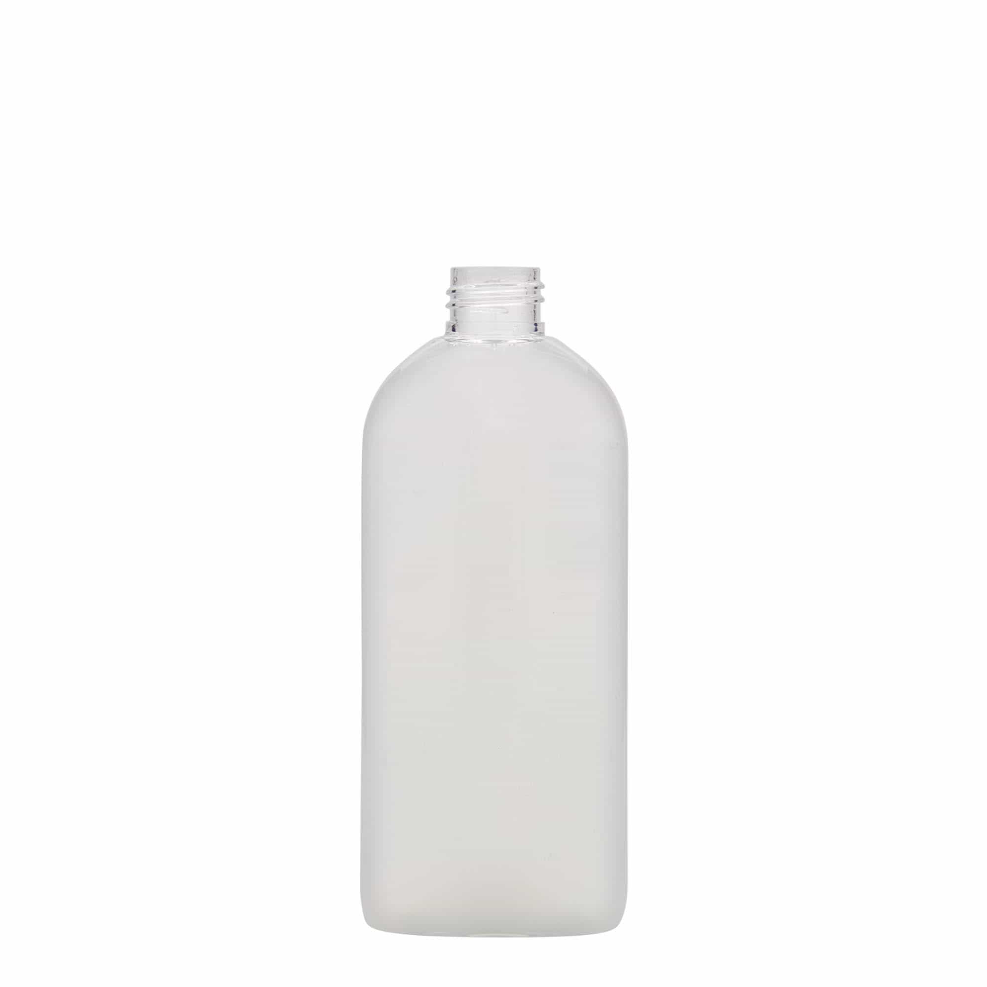 Petfles 'Iris', 250 ml, ovaal, kunststof, monding: GPI 24/410