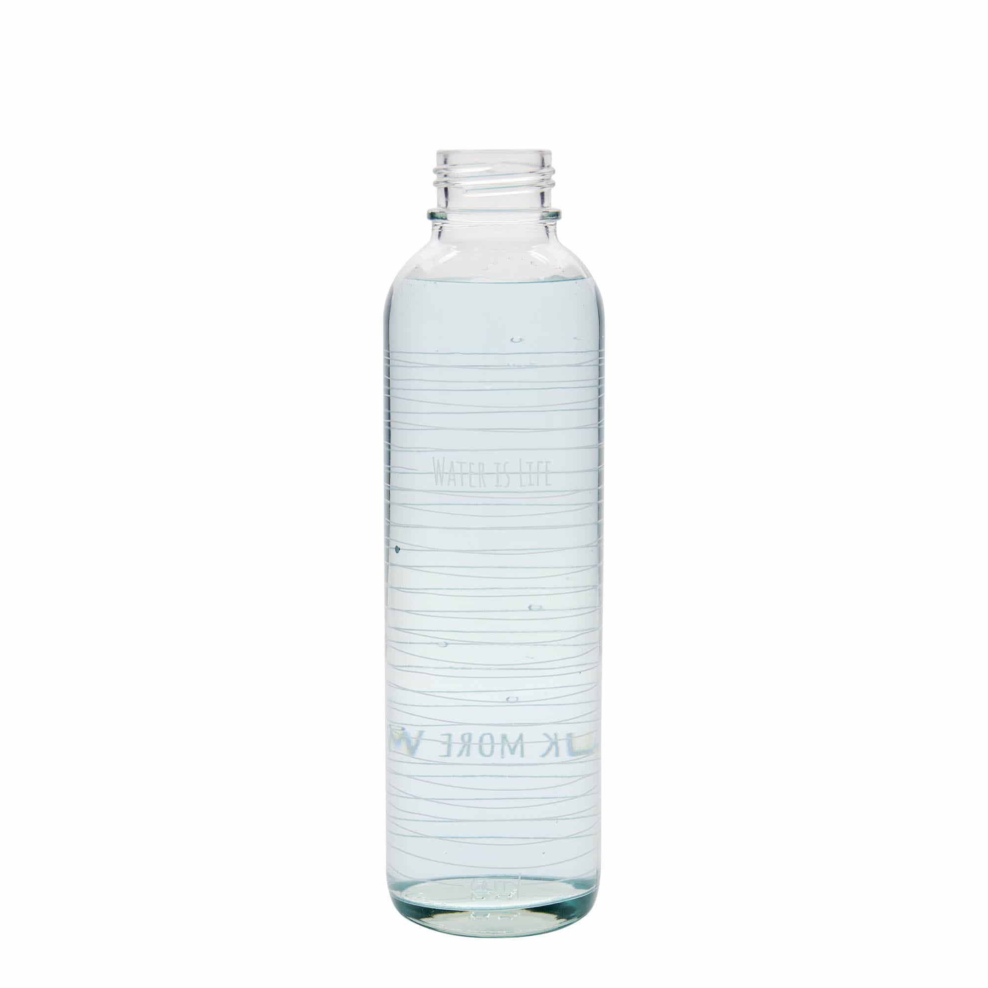 Drinkfles CARRY Bottle, 700 ml, motief: Water is Life, monding: schroefsluiting