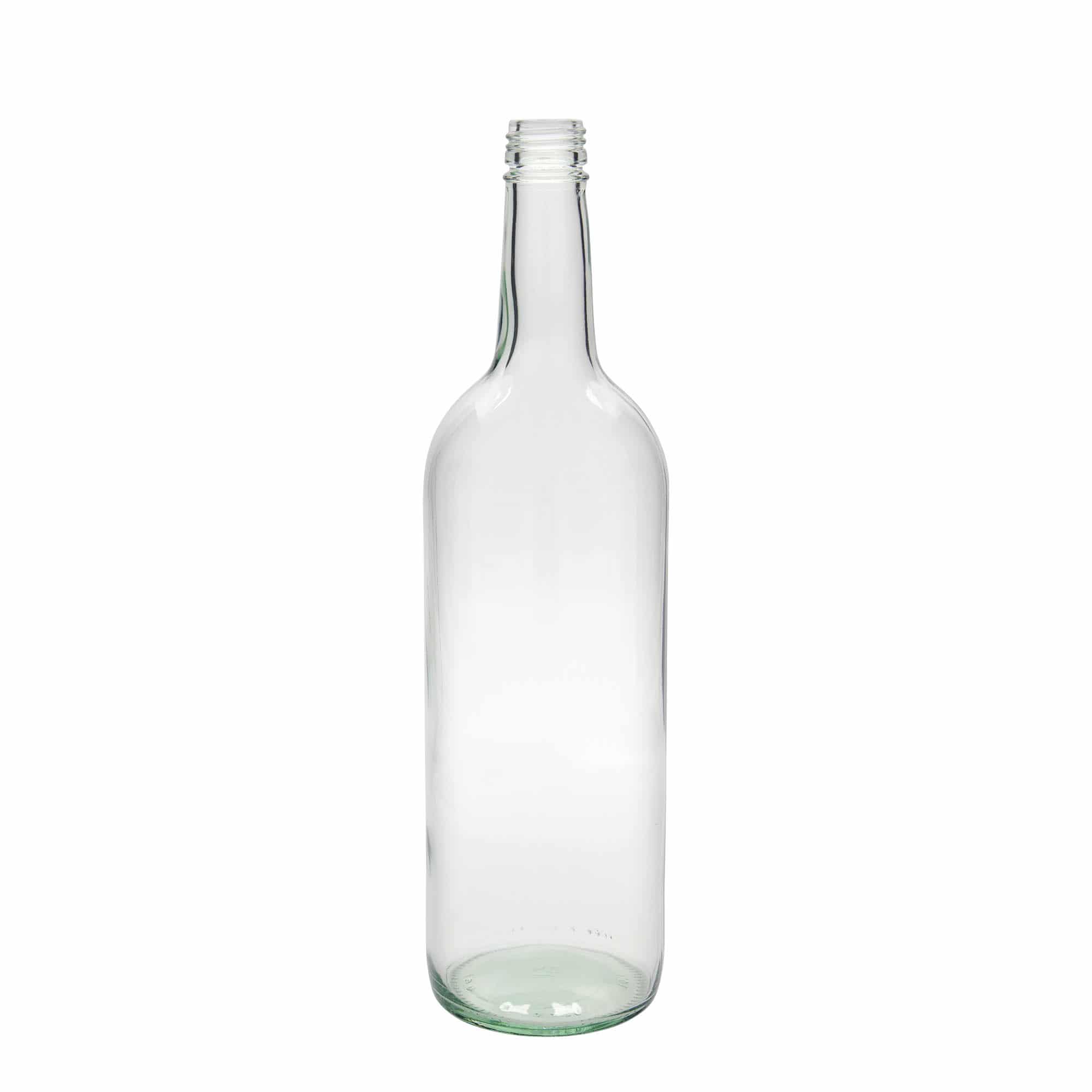 Universele fles, 1000 ml, glas, monding: PP 28